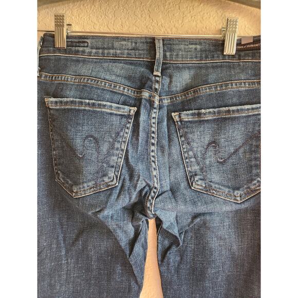 Citizens of Humanity Emannuelle Slim Boot Dark Wash Women's Denim Jeans 27 - Picture 5 of 12